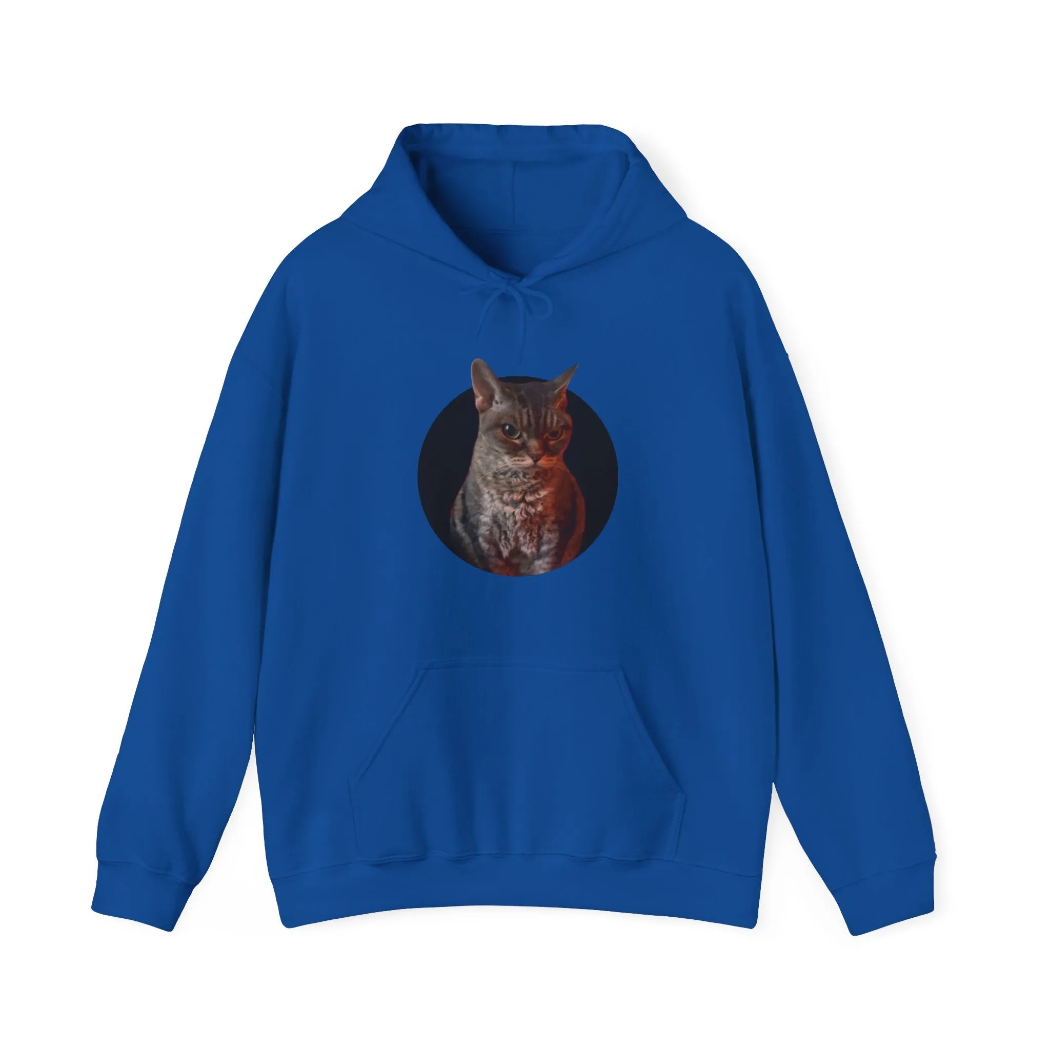 Angry Cat Meme Unisex Heavy Blend Hooded Sweatshirt