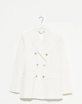 Arctic White Wool Blend Journey’s Blazer