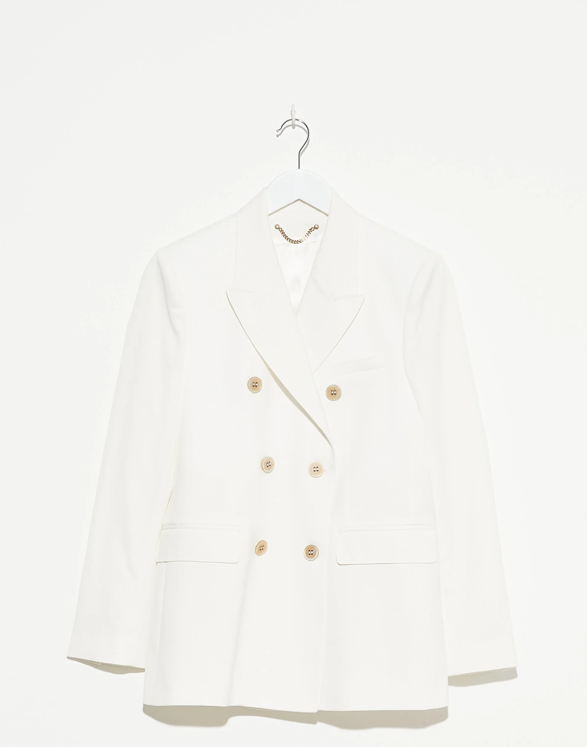 Arctic White Wool Blend Journey’s Blazer