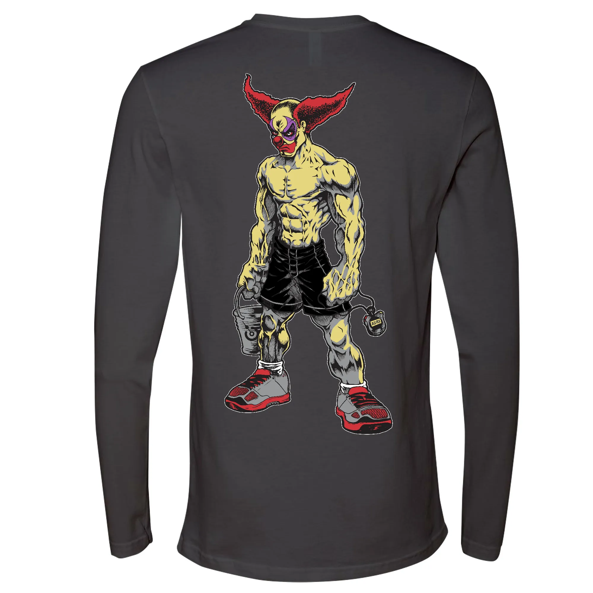 Badger CrossFit Pukie The Clown Mens - Long Sleeve