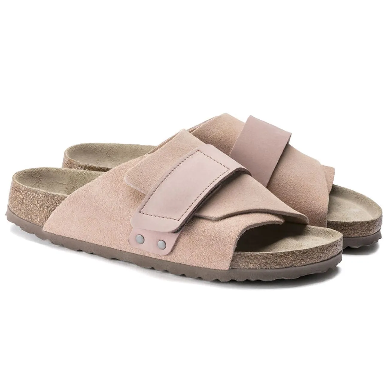 Birkenstock Seasonal, Kyoto SFB, Suede Leather/Nubuck, Narrow Fit, Soft Pink