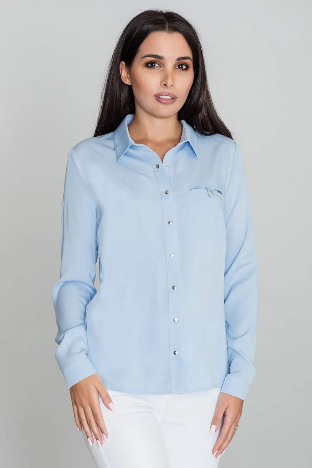 Camicia a manica lunga  model 111030 Figl