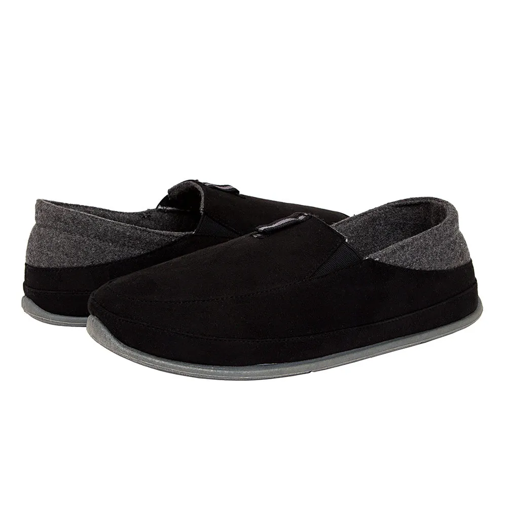 Campo Unisex Slipper in Black/Dark Grey