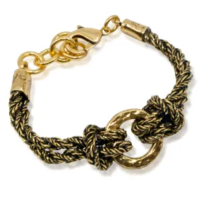 Circle Two Knot Bracelet