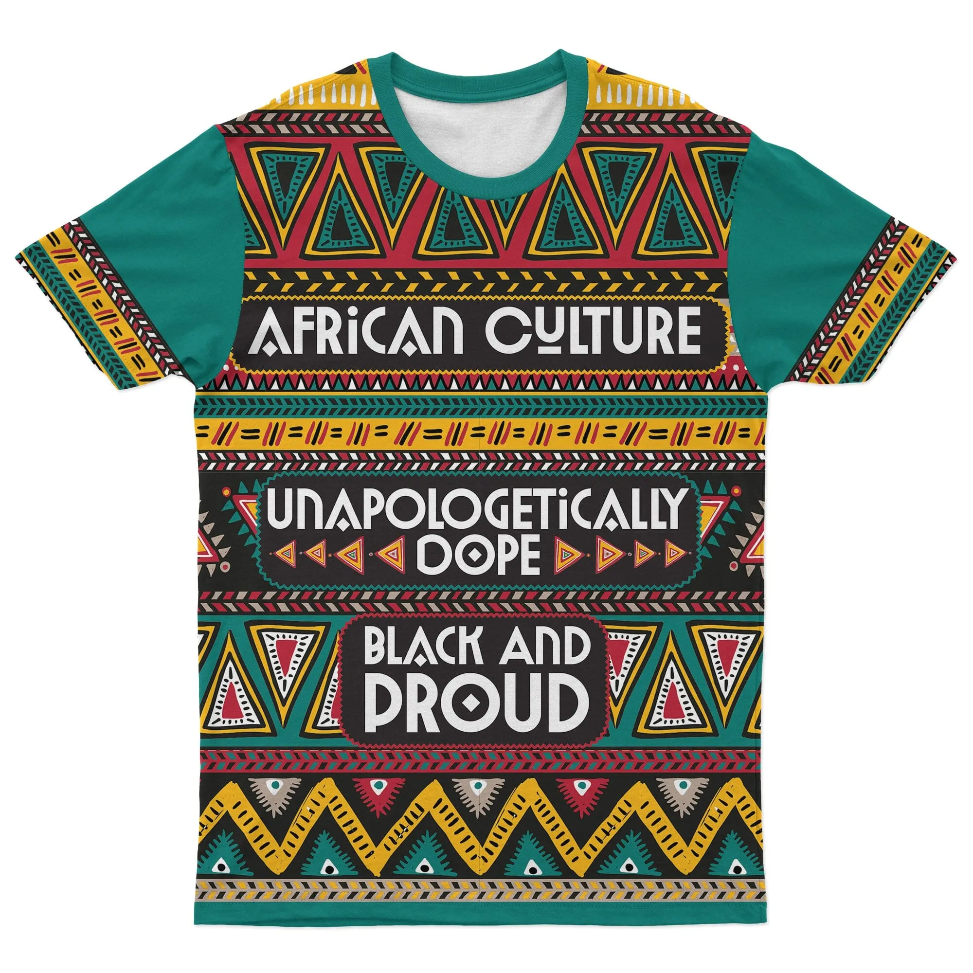 Colorful African Pattern T-Shirt