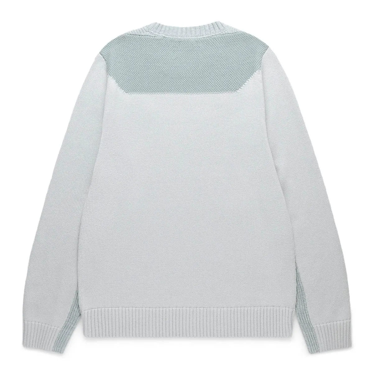 CONTRAST TECH KNIT CREWNECK