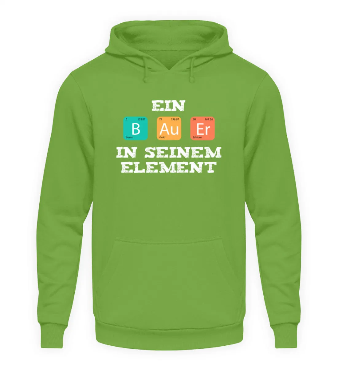 Ein Bauer in seinem Element  - Unisex Kapuzenpullover Hoodie