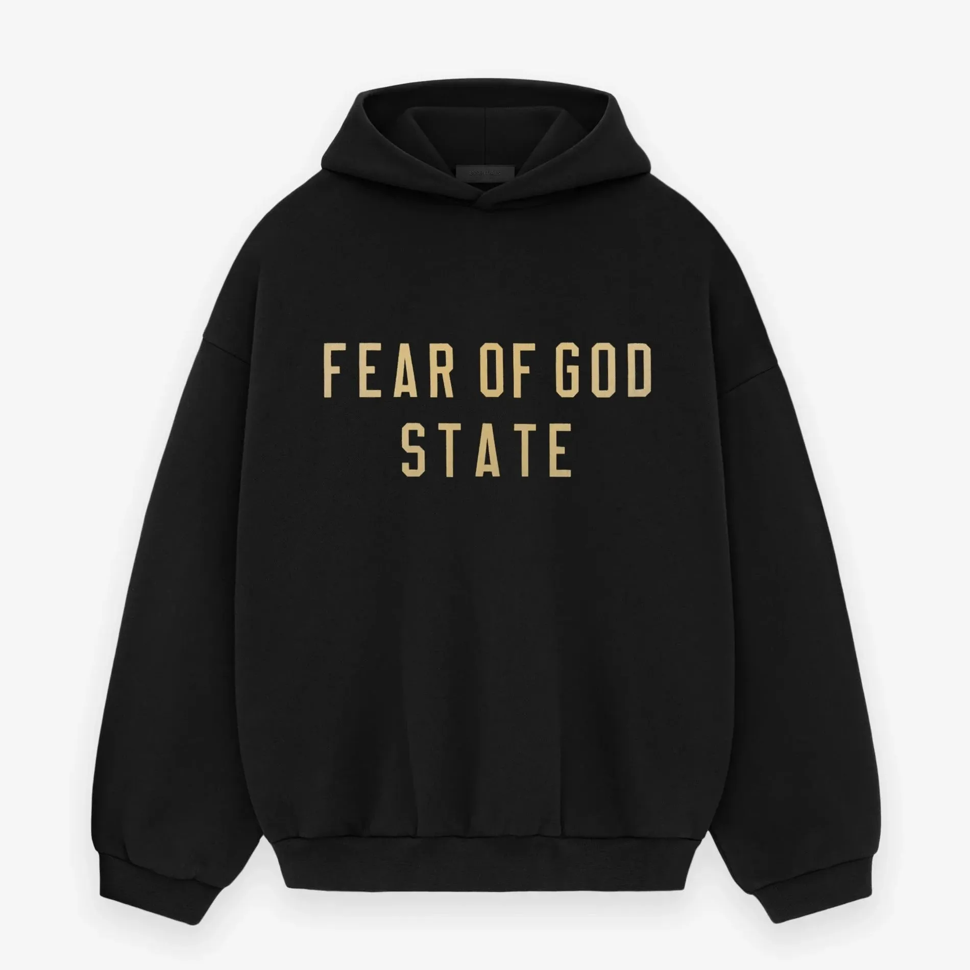 Fear of God Fleece Hoodie Black