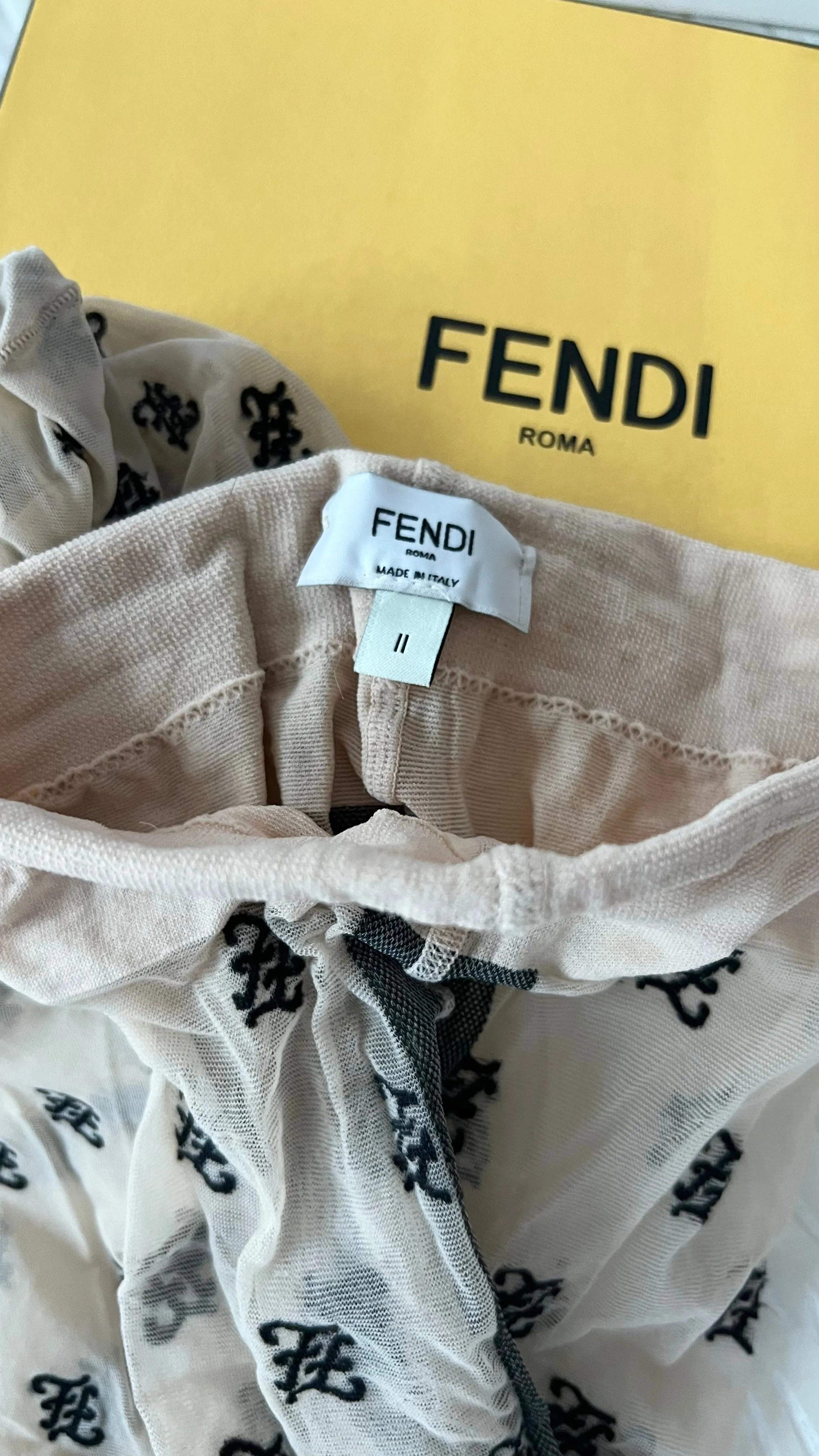 Fendi Signature Stockings