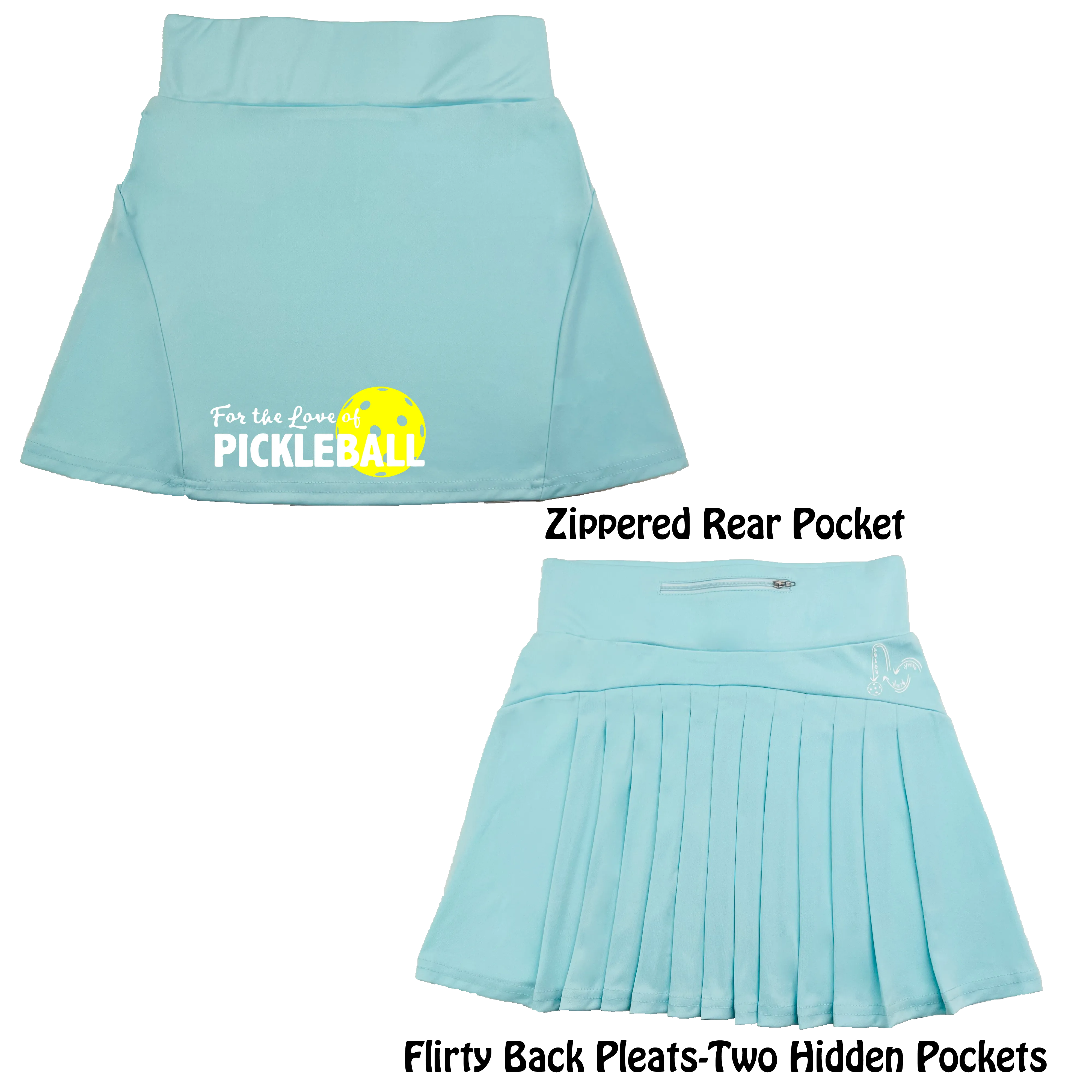 For The Love Of Pickleball | Women's Flirty Pickleball Skort