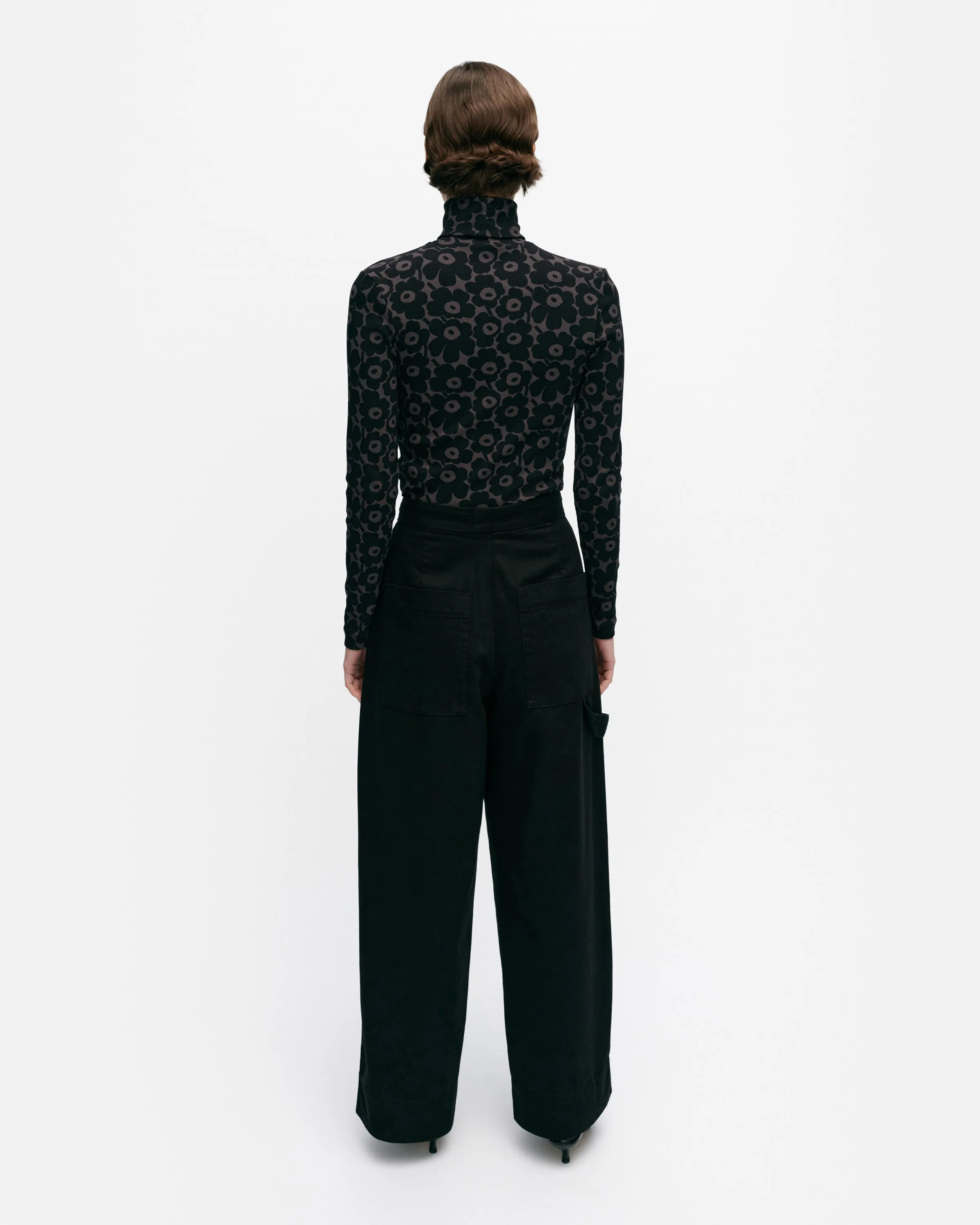 Funktio Solid Cotton Trousers