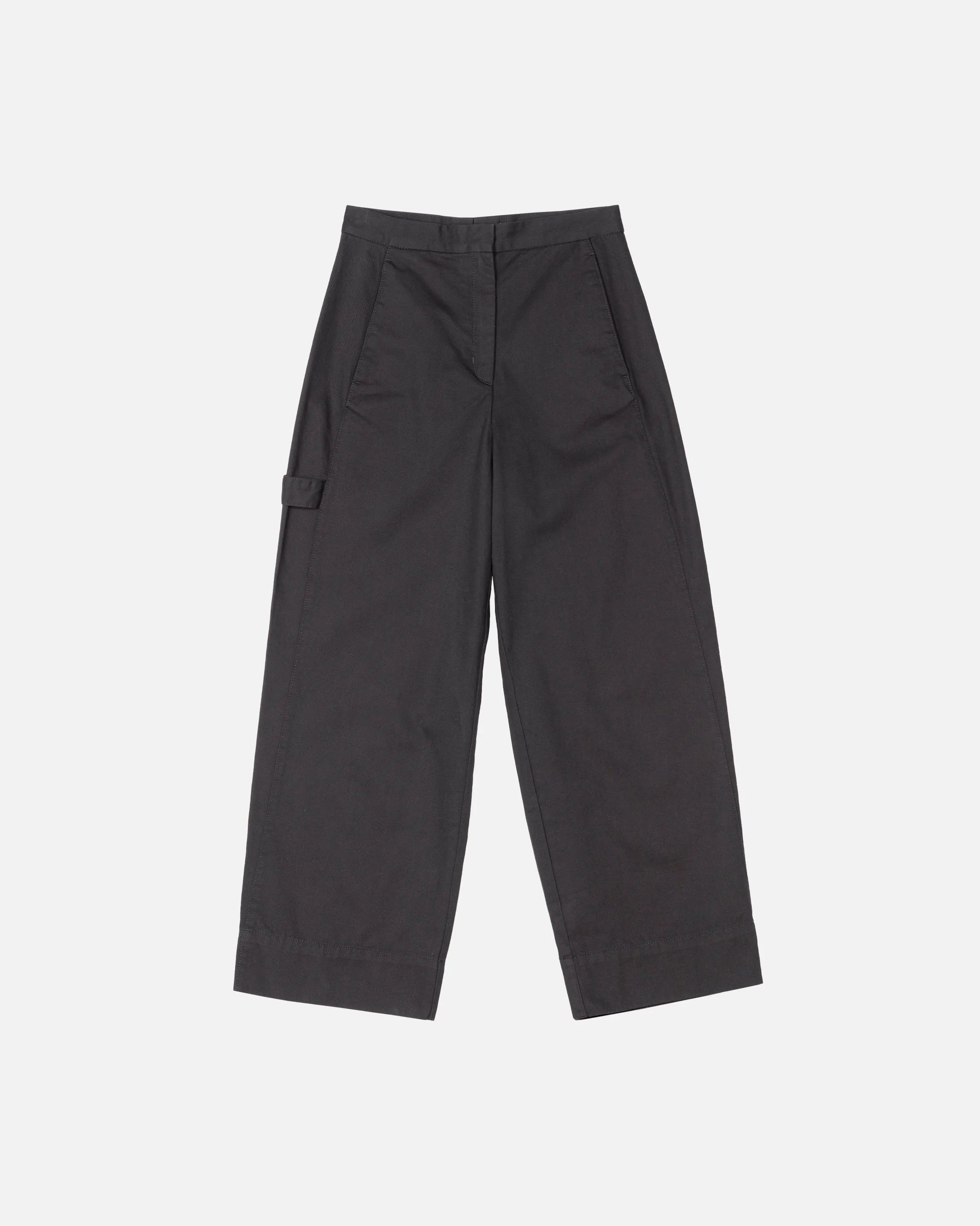 Funktio Solid Cotton Trousers