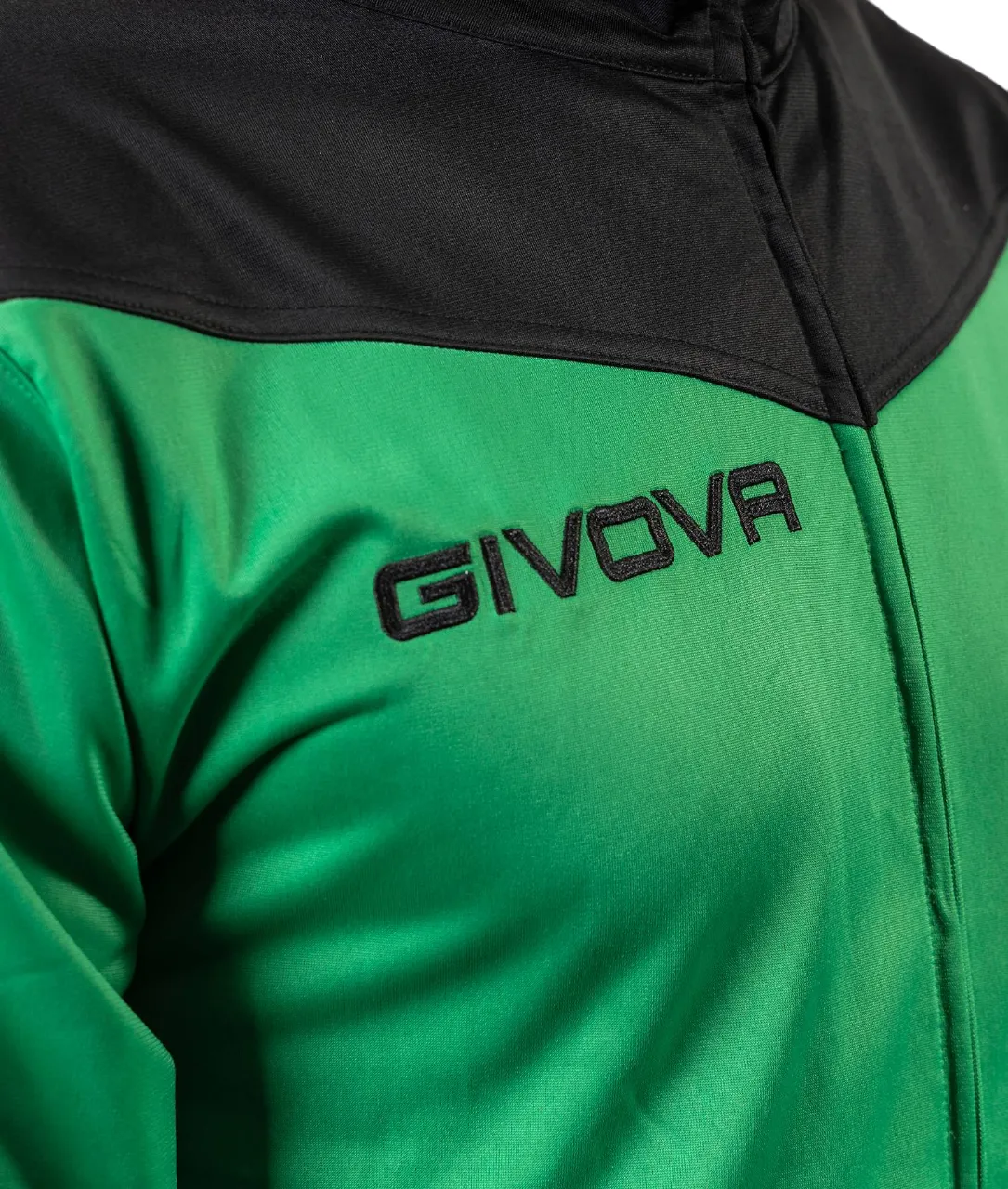 Givova Men's triacetate tracksuit Roma TR036 1310 green-black