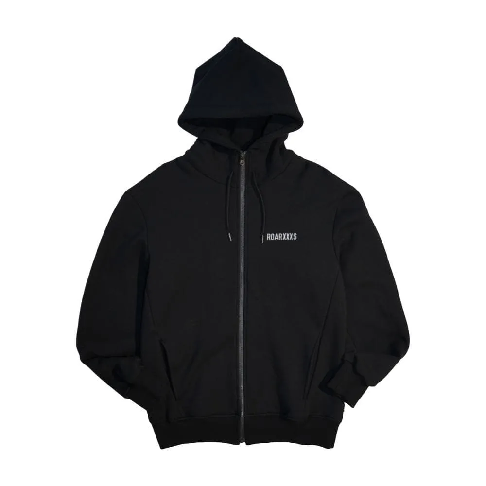 God Selection XXX ZIP HOODIE-BLACK