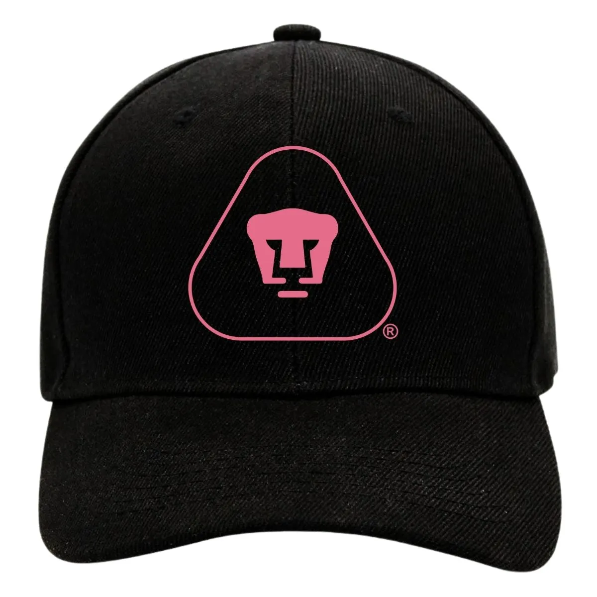 Gorra Pumas UNAM Hombre Mujer Ajustable Emblema Rosa 6 Vinil