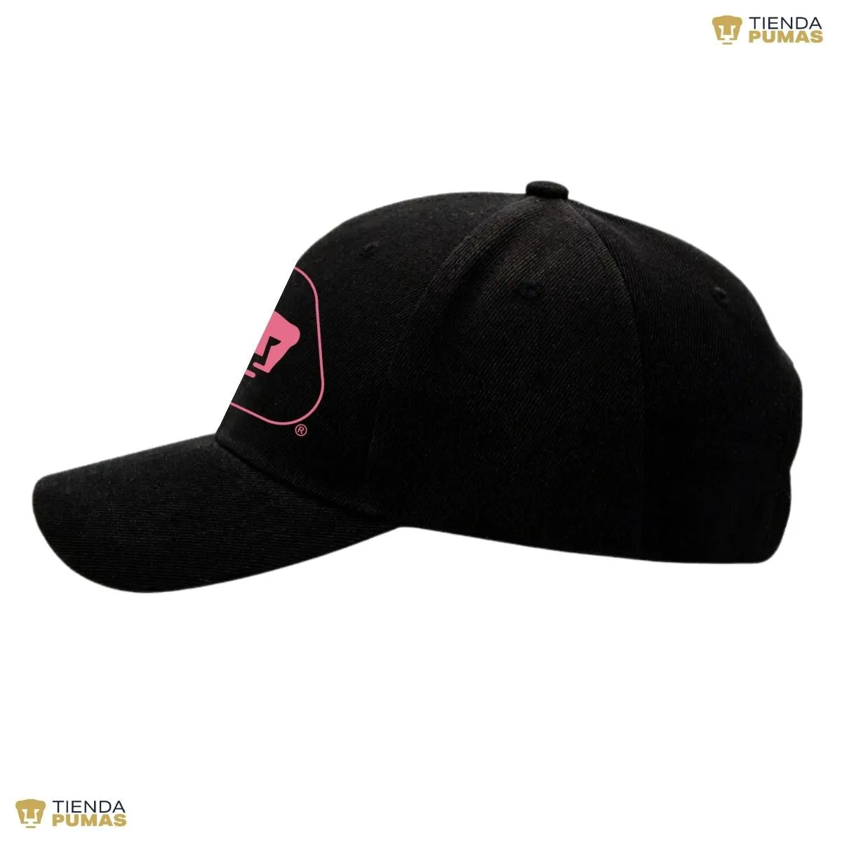 Gorra Pumas UNAM Hombre Mujer Ajustable Emblema Rosa 6 Vinil