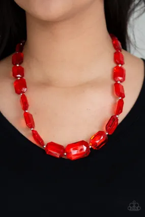 ICE Versa Red-Necklace