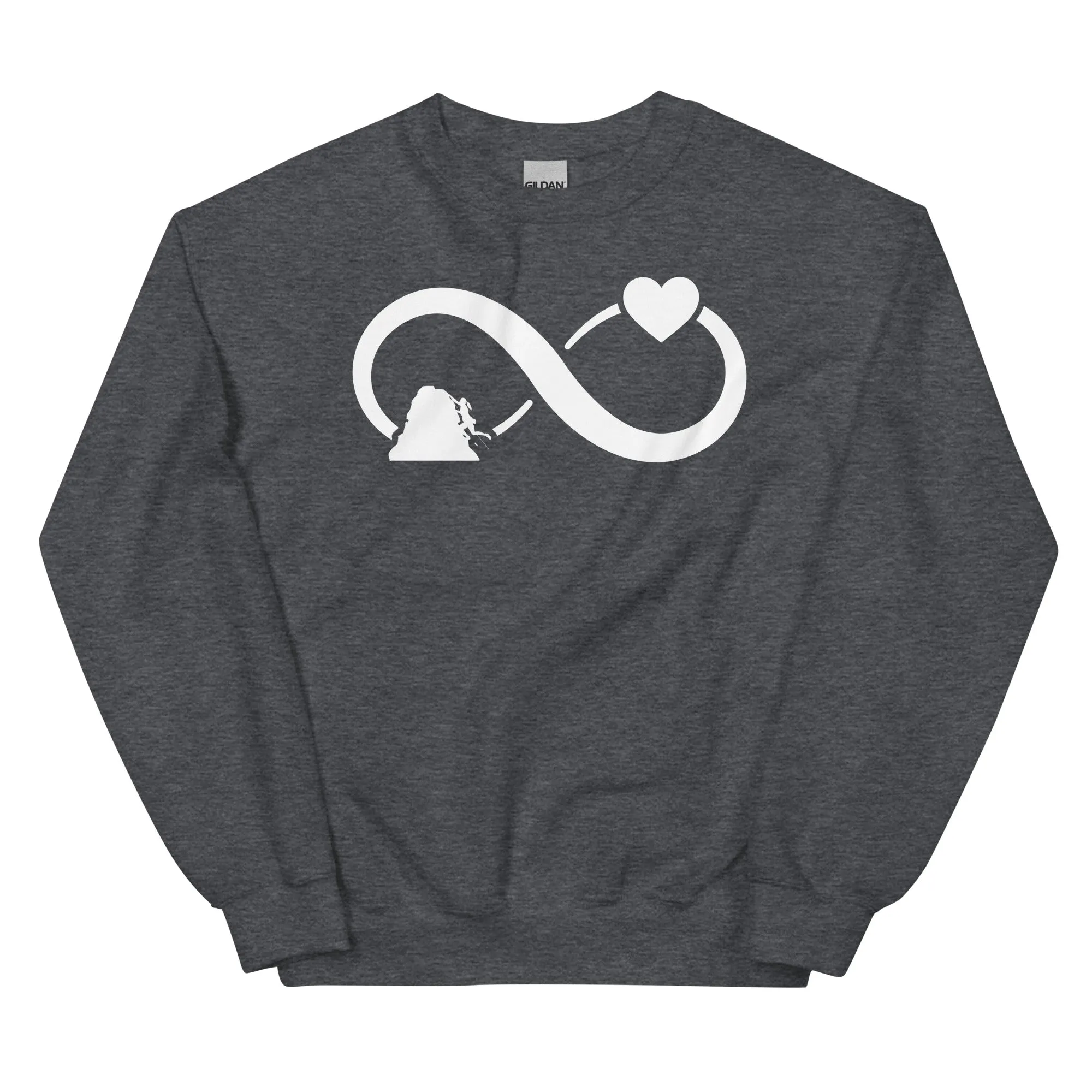 Infinity Heart and Climbing 1 - Sweatshirt (Unisex)