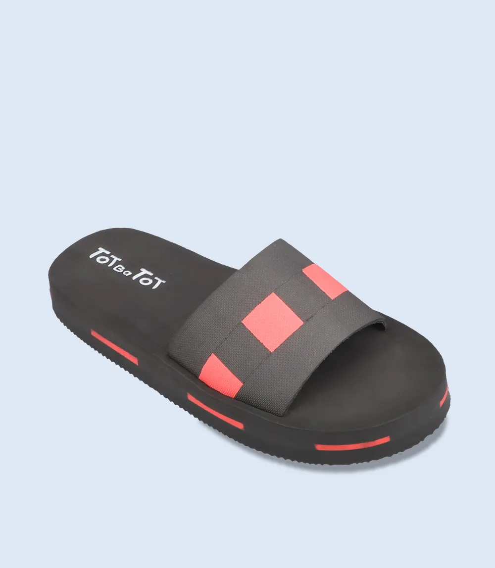 KB0167-RED-Boys Slipper