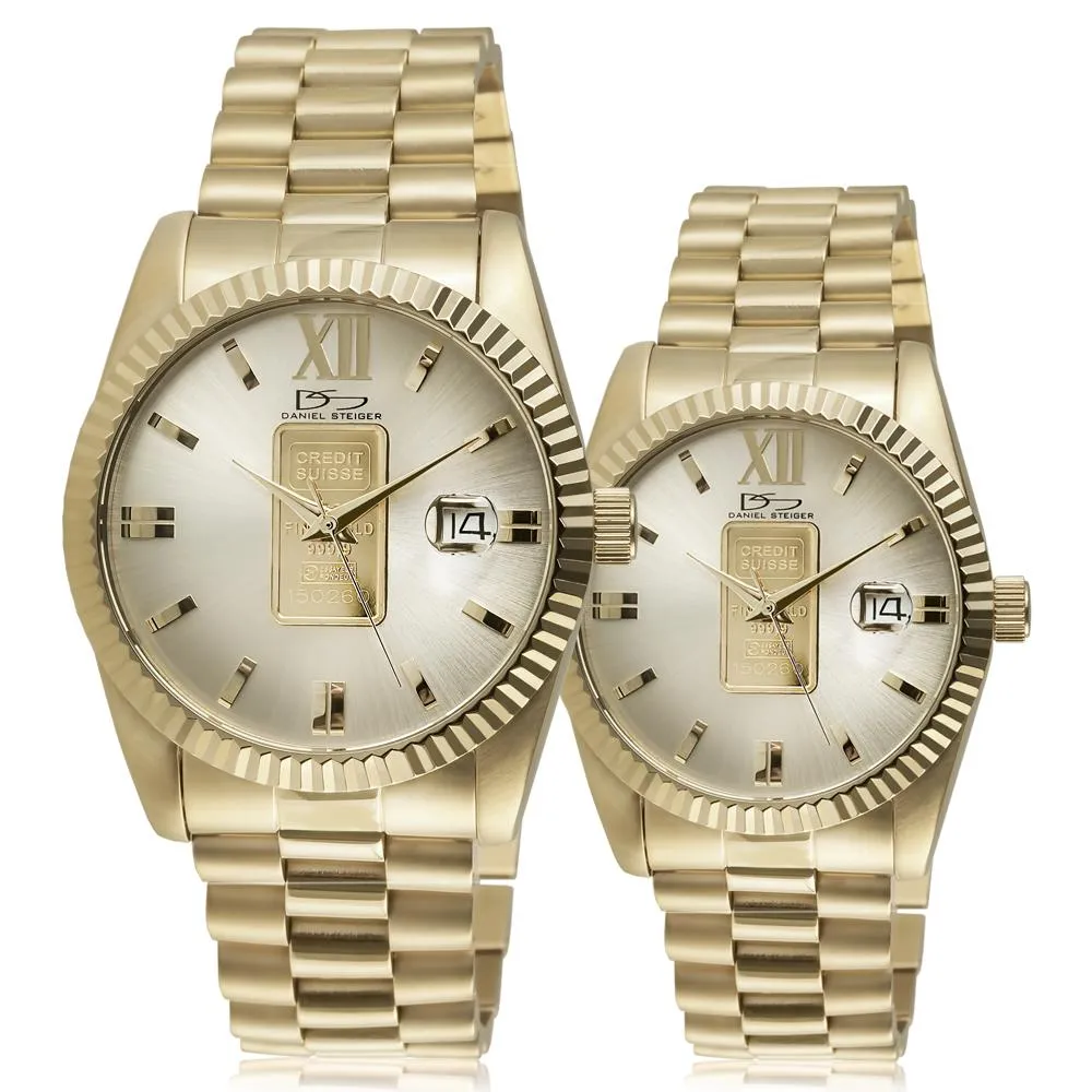 Limited Edition 24K Gold Ingot Watch Set