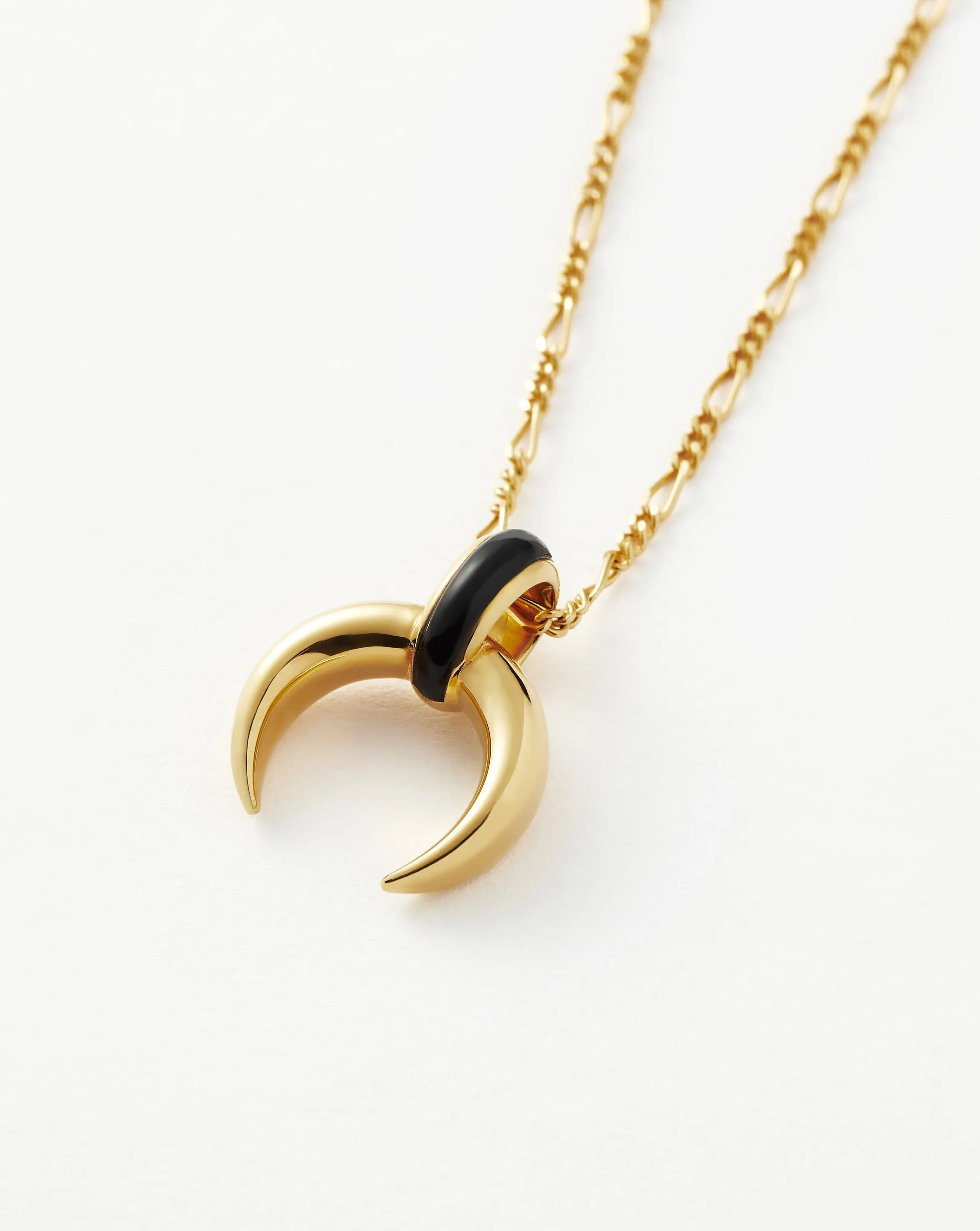 Lucy Williams Gemstone Horn Necklace