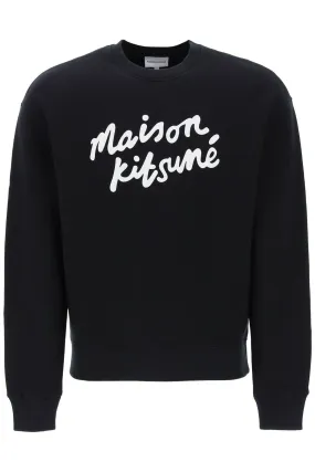 MAISON KITSUNE crewneck sweatshirt with logo