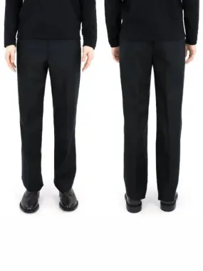 Men s Tailored Wool Trousers Pants Black ITPALU ITAT61564999 271062 1065094