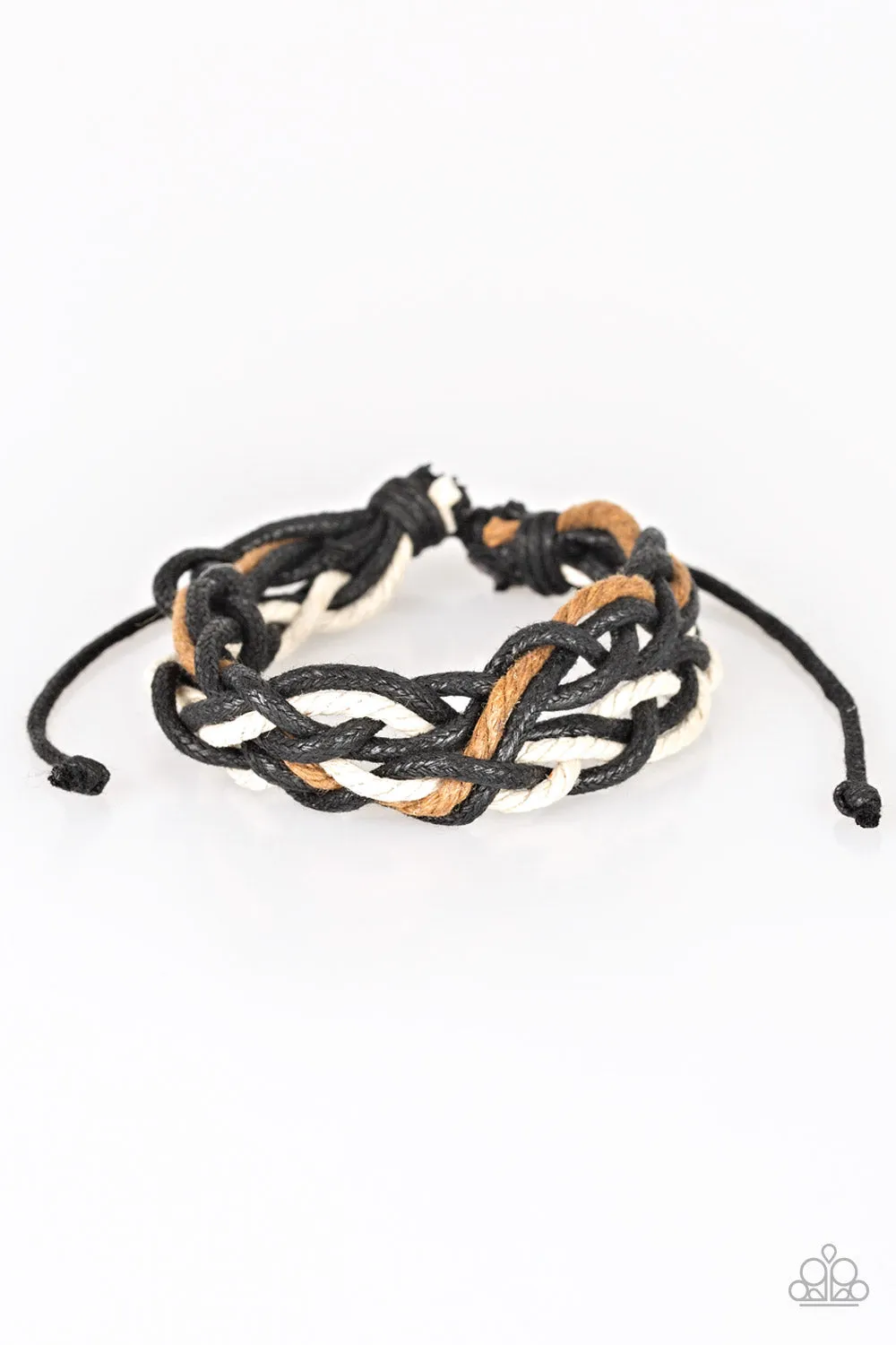 Paparazzi Mountain Quest Urban Bracelet-Black