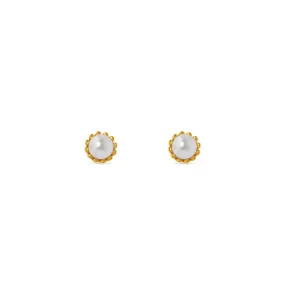 Pearl Stud Earrings