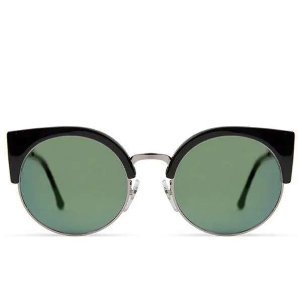 RETROSUPERFUTURE Ilaria Patrol Sunglasses - Black