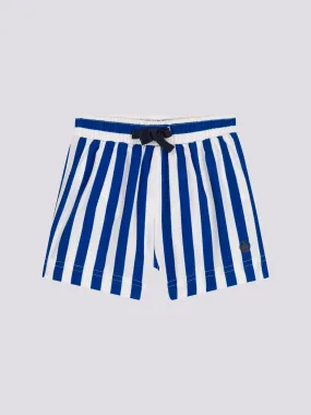 SHORTS DA BAGNO A RIGHE BLU BEB