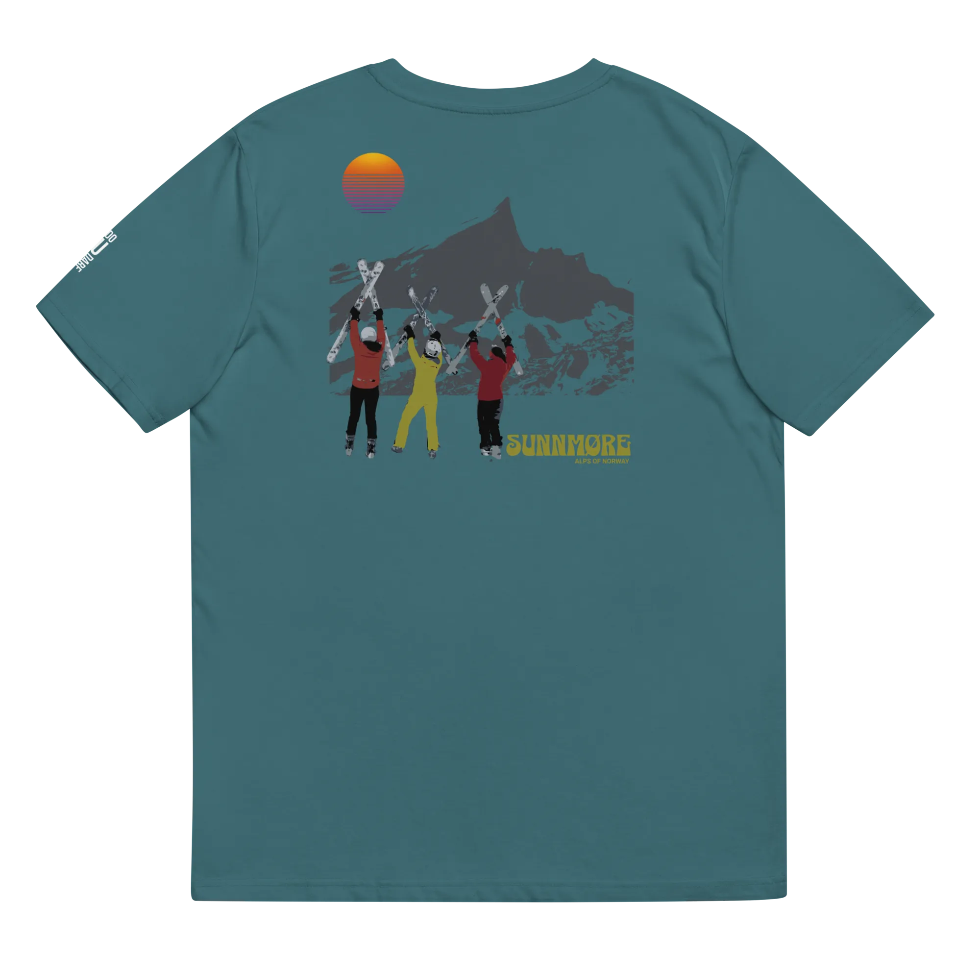 Slogen Mountain tee Unisex organic cotton t-shirt