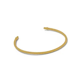 Snake Texture Open Bangle