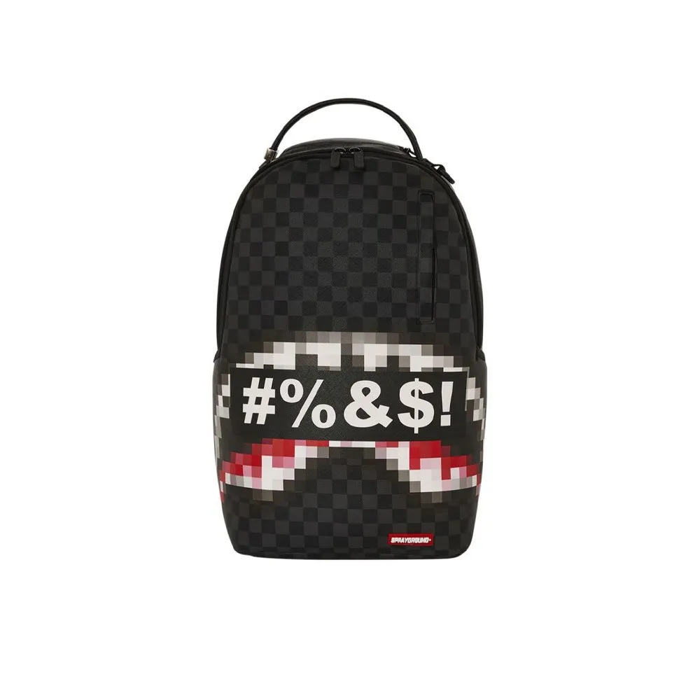 Sprayground Zaino Nero Censored Backpack