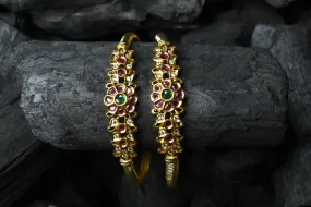 Stylish One Gram Gold Kada Bangles