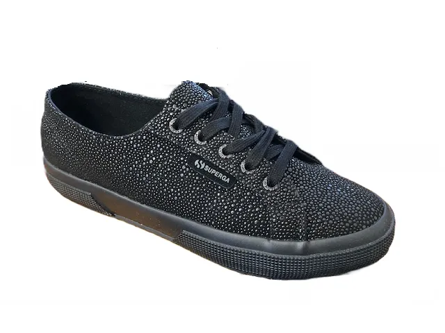 Superga 2750 synrazzaw canvas sneakers S00BFK0 913 total black