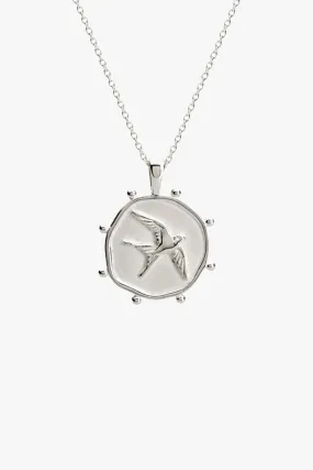 Swallow  Sterling Silver EOL Necklace