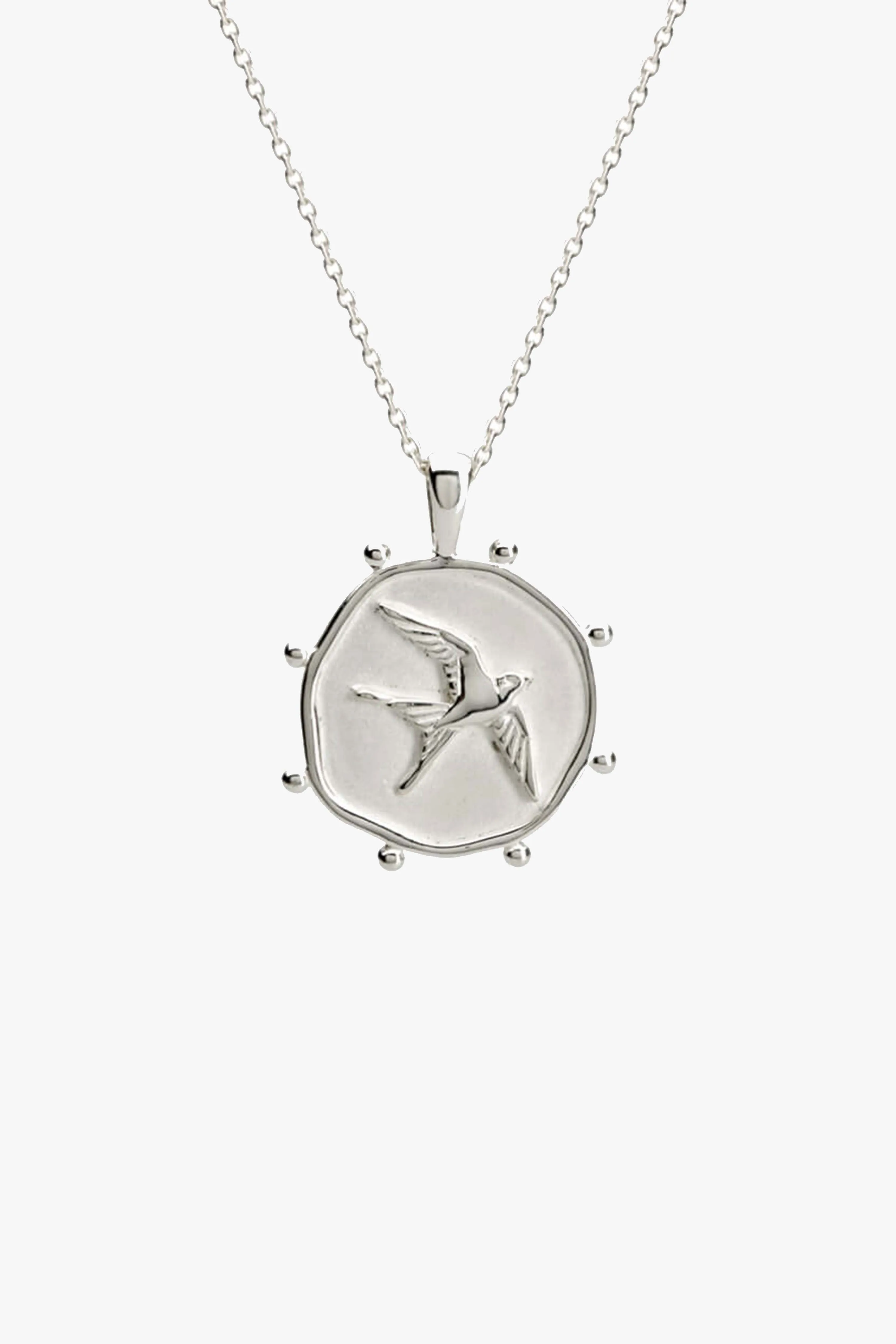 Swallow  Sterling Silver EOL Necklace