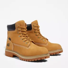 Timberland Pro Women's Direct Attach 6" WP Work Boot -Wheat- TB1A2QVU231