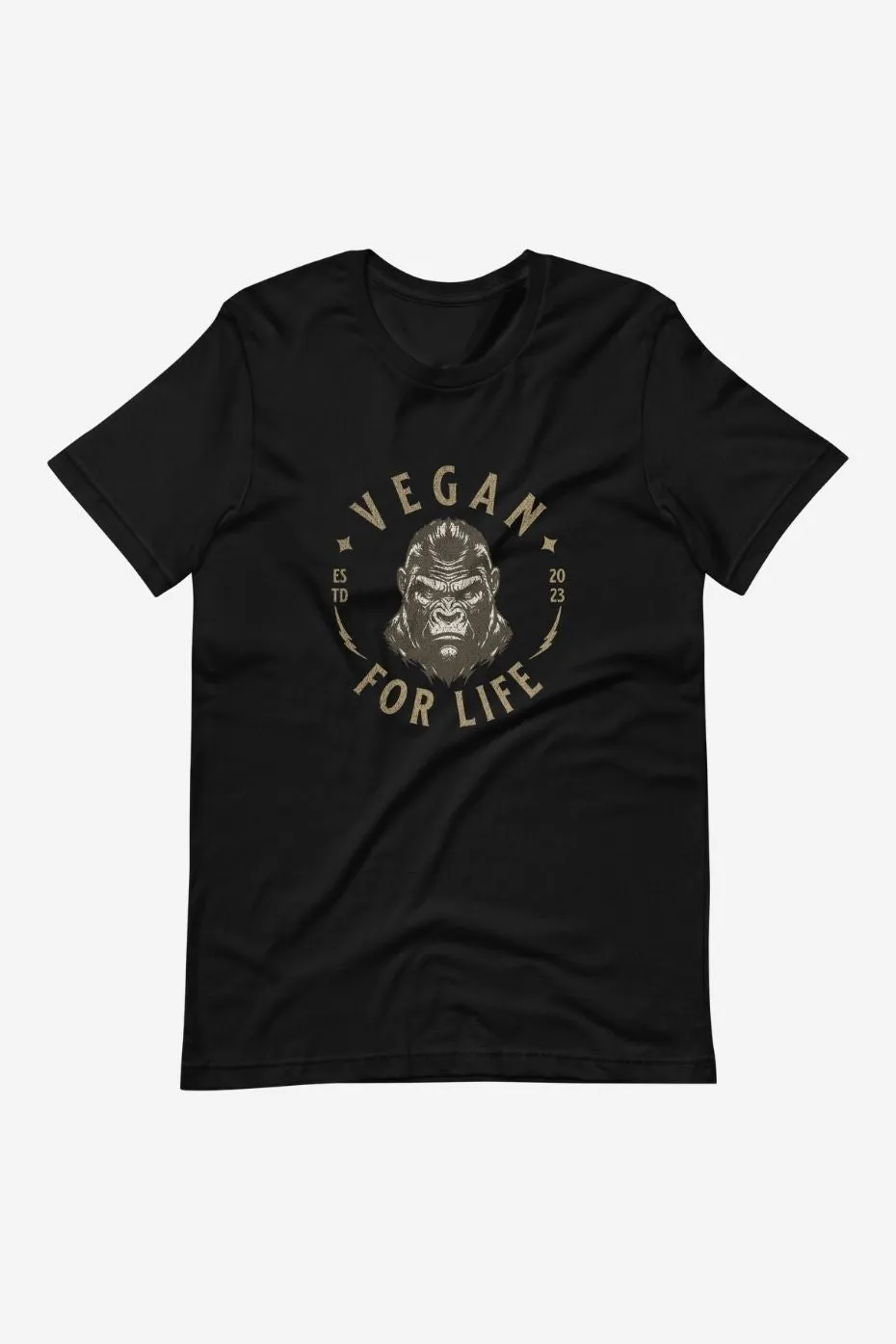 Vegan For Life - Unisex vegan t-shirt